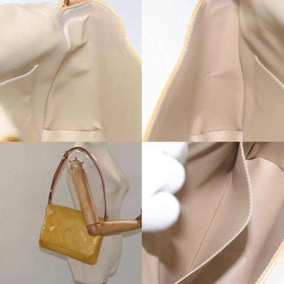 LOUIS VUITTON Monogram Vernis Thompson Street Bag Beige M91301 LV Auth th5733 - Picture 15 of 16